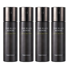 TONYMOLY The Black男士多合一乳液, 4個, 150ml