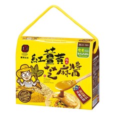 豐滿生技 紅薑黃芝麻醬禮盒 35公克x10入, 350g, 1盒