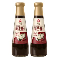 CJ BEKSUL 白雪 頂級香辣蠔油, 350g, 2個