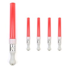 PARTYHAE LED 可愛彩色棒, 紅色, 5個
