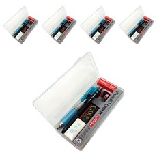 Dong-A Promatic 夏普隨機發貨+鋒利鉛隨機+混合筆隨機送+橡皮擦+案例套裝, 混合顏色, 5套