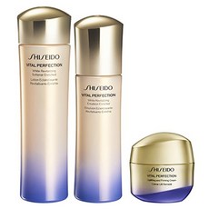시세이도 바이탈 퍼펙션 화이트 리바이탈라이징 베이직 소프너 150ml + 에멀전 100ml + 크림 30ml 세트, 1세트