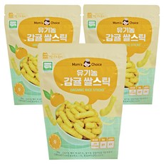 Well&Good 美味風景 米餅條, 3包, 橘子口味, 30g