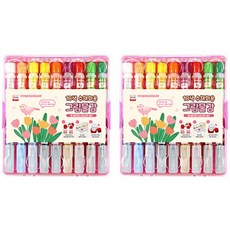 女孩著色2p, 18色, 2盒