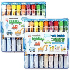 男孩著色 2p, 18色, 2盒