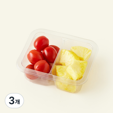 프레쉬팜 파인애플 & 스테비아 방울 토마토, 3개, 200g