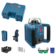 BOSCH 博世 GRL 300 HVG旋轉式雷射水平儀組 0601061703, 1組