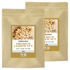 Nuts Factory 頂級生腰果 w320, 500g, 2個