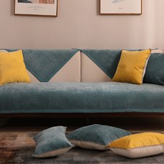 Market Plan 素色天鵝絨沙發墊