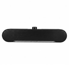 Kinyo USB炫光多媒體喇叭 320 x 57 x 70mm 509g, US-302, 黑色