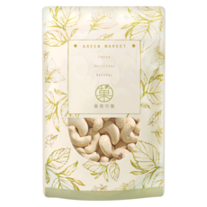 GreenMarket 菓青市集 原味生腰果/堅果, 230g, 1包