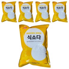 청은에프엔비 식소다, 1kg, 5개