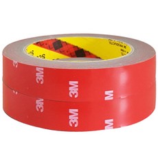 3M 壓克力泡棉雙面膠帶 灰色, 2個