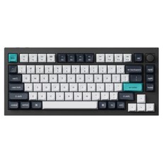 키크론 Q1 MAX RGB 기계식 핫스왑 유무선 텐키리스 키보드, 블랙, Q1M-M4