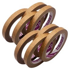신흥테이프 라바 크라프트 종이 문구테이프 12mm x 25m, 8개