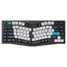 키크론 Q10 MAX 유무선 앨리스 키보드, 블랙, Q10M-M1, 적축