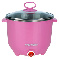 mita 米塔 1.5公升 隨行美食鍋 FT-PN203 透明玻璃鍋蓋 不鏽鋼內膽 多功能烹調, 1個