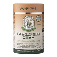 Vitamin Village 含有10億益生菌的穀物酵素 30入, 60g, 1個