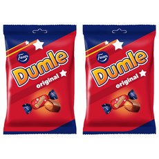 Fazer Dumle焦糖夾心巧克力 原味, 91g, 2袋