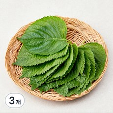 친환경 밀양 깻잎, 30g, 3팩