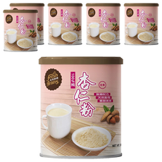 長青穀典 100%純杏仁粉 嚴選新鮮杏仁研磨 無糖配方 全素, 300g, 6罐