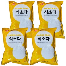 청은에프엔비 식소다, 1kg, 4개