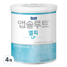 Absolute 愛思諾 每日乳業LP奶粉, 350g, 4個