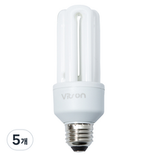 LISHIN Vitson EL 燈管 15W E26, 5個, 晝光色