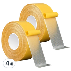Kokuri 超強力多用途網狀雙面膠帶 3cm x 20m 5W0792, 4個, 透明