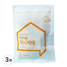 YeogiCook 即食明太魚乾零食, 45g, 3袋