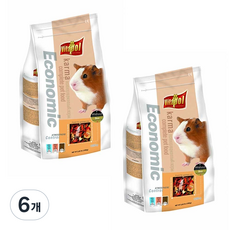 비타폴 기니피그 사료 이코노믹 ZVP-0136, 1.2kg, 6개