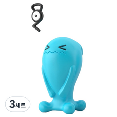 반다이 포켓몬 스케일 월드 성도지방 안농G + 마자용 수컷의 모습 피규어 세트, 3세트