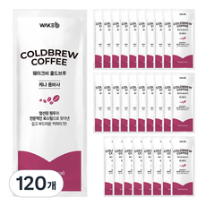 웨이크비 콜드브루 원액 액상 더치 커피 몸바사, 120개, 1개입, 30ml
