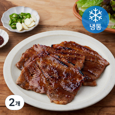 엄마밥상 칼집목살 양념 구이 (냉동), 1kg, 2개