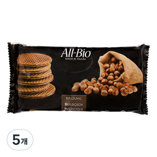All-Bio 榛果夾心荷蘭煎餅 6片, 175g, 5包