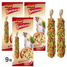 비타폴 소동물 간식 스메커 팝콘 ZVP-1111, 90g, 9개