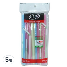 롯데 자바라스트로우, 50개입, 5개