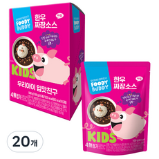푸디버디 한우 짜장소스, 100g, 20개, 짜장맛