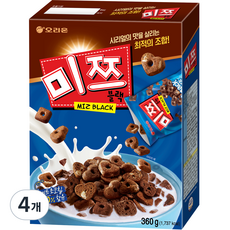 미쯔 시리얼팩, 360g, 4개
