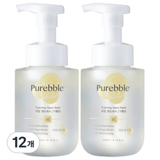 純泡沫泡沫洗手液黃色 300ml, 柑橘味, 12個