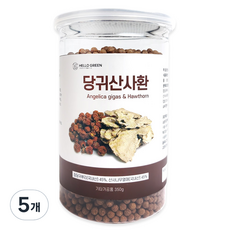 Hello Green當歸山楂丸 整盒, 350g, 5個