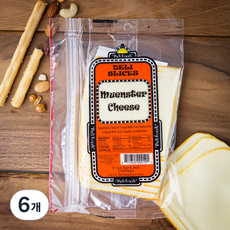 델리 뭔스터 슬라이스 치즈, 24.8g, 8개입, 6개