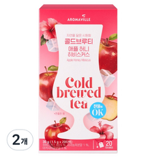 아로마빌 애플허니 히비스커스, 1.5g, 2개, 20개입