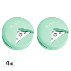 東亞PMS 圓角器, 4個, 綠色