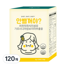 작심삼일 안뺄꺼야 다이어트 식품 보조제, 150g, 4개