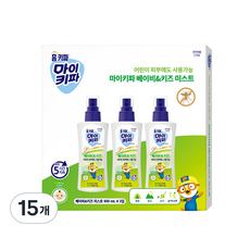 홈키파 마이키파 베이비 앤 키즈 미스트, 100ml, 15개