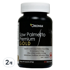 오로니아 쏘팔메토 프리미엄 골드 67.5g, 2개, 90정