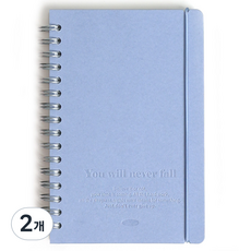 워너디스 네버폴 플래너 노트, 05 블루, 2개