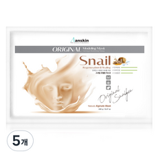 안스킨 오리지날 스네일 모델링팩 리필용 240g, 1개입, 5개