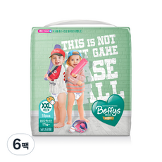 BEFFYS 貝碧思 Dry Fit褲型尿布, 第6階段, 108片